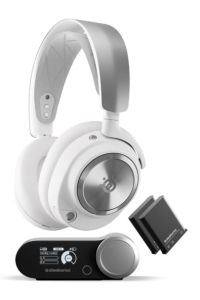 Obrázok pre Steelseries 61525 sluchátka / náhlavní souprava Sluchátka s mikrofonem Kabel Přes hlavu Hraní USB typu C Bílá