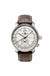 Zeppelin 7640-1 hodinky Wrist watch Muži Křemičitý Stříbrná Obrázok pre Zeppelin 7640-1 hodinky Wrist watch Muži Křemičitý Stříbrná