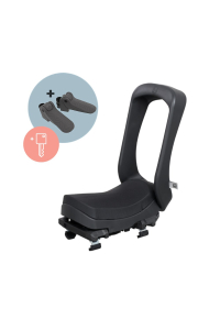 Obrázok pre URBAN IKI Junior boot seat BLACK/BLACK SET zámek na klíč