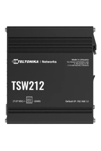Teltonika TSW212 Řízený L2 Gigabit Ethernet (10/100/1000) Černá Obrázok pre Teltonika TSW212 Řízený L2 Gigabit Ethernet (10/100/1000) Černá