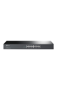 TP-Link TL-SF1016 síťový přepínač Nespravované Fast Ethernet (10/100) 1U Černá Obrázok pre TP-Link TL-SF1016 síťový přepínač Nespravované Fast Ethernet (10/100) 1U Černá
