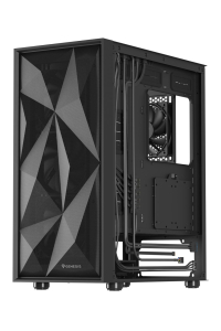 GENESIS Diaxid 605F Midi Tower Černá Obrázok pre GENESIS Diaxid 605F Midi Tower Černá