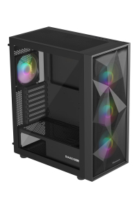 GENESIS Diaxid 605 ARGB Midi Tower Černá Obrázok pre GENESIS Diaxid 605 ARGB Midi Tower Černá