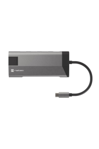 NATEC Fowler Plus USB typu C Černá, Šedá Obrázok pre NATEC Fowler Plus USB typu C Černá, Šedá