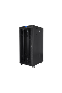 Lanberg FF01-6827-12BL rack 27U Volně stojící rack Černá Obrázok pre Lanberg FF01-6827-12BL rack 27U Volně stojící rack Černá