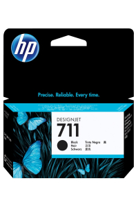 HP 711 Černá inkoustová kazeta DesignJet, 38 ml Obrázok pre HP 711 Černá inkoustová kazeta DesignJet, 38 ml