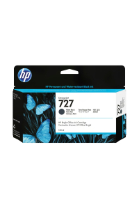 HP 727 Matná černá inkoustová kazeta DesignJet, 130 ml Obrázok pre HP 727 Matná černá inkoustová kazeta DesignJet, 130 ml