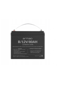 Univerzální gelová baterie Ups Armac B/12V/80Ah Obrázok pre Univerzální gelová baterie Ups Armac B/12V/80Ah