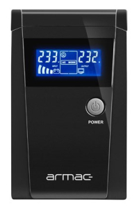 Obrázok pre Armac O/650E/LCD zdroj nepřerušovaného napětí Line-interaktivní 0,65 kVA 390 W 2 AC zásuvky / AC zásuvek