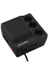 Obrázok pre PowerWalker AVR1200 zdroj nepřerušovaného napětí 1,2 kVA 720 W 3 AC zásuvky / AC zásuvek