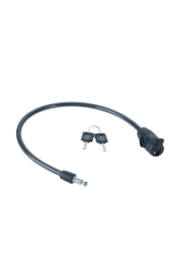 Obrázok pre Kabel na kolo s klíčem 10 mm - YCK0/10/60/2 černý