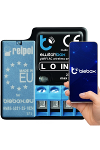 Obrázok pre blebox SwitchBox Bezdrátový Černá