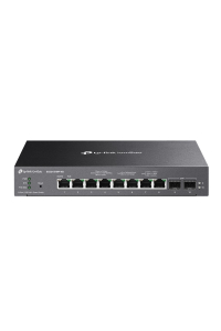 Obrázok pre TP-Link Omada SG2210XMP-M2 síťový přepínač Řízený L2/L2+ 2.5G Ethernet (100/1000/2500) Podpora napájení po Ethernetu (PoE) Stolní/nástěnná montáž Černá
