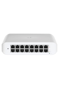 Ubiquiti UniFi Switch Lite 16 PoE L2 Gigabit Ethernet (10/100/1000) Podpora napájení po Ethernetu (PoE) Bílá Obrázok pre Ubiquiti UniFi Switch Lite 16 PoE L2 Gigabit Ethernet (10/100/1000) Podpora napájení po Ethernetu (PoE) Bílá