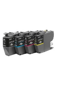 Obrázok pre Brother LC-421XLVAL PagePack 4 kusů Originální Vysoká (XL) výtěžnost Černá, Azurová, Purpurová, Žlutá