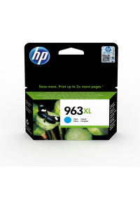 HP 963XL Azurová originální inkoustová kazeta s vysokou výtěžností Obrázok pre HP 963XL Azurová originální inkoustová kazeta s vysokou výtěžností