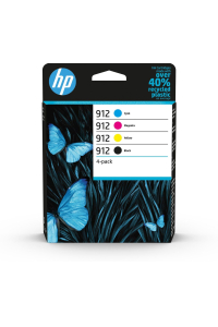 HP Čtyřbalení originálních inkoustových kazet 912 černá/azurová/purpurová/žlutá Obrázok pre HP Čtyřbalení originálních inkoustových kazet 912 černá/azurová/purpurová/žlutá
