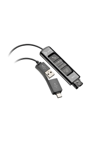 HP Poly Černý adaptér Poly DA85 USB na QD TAA Obrázok pre HP Poly Černý adaptér Poly DA85 USB na QD TAA