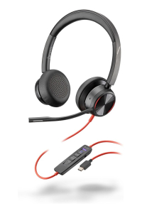 HP Poly Stereofonní náhlavní souprava Poly Blackwire 8225 USB-C s certifikací Microsoft Teams + adaptér USB-C/A Obrázok pre HP Poly Stereofonní náhlavní souprava Poly Blackwire 8225 USB-C s certifikací Microsoft Teams + adaptér USB-C/A