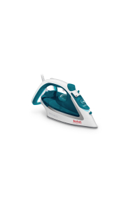 Tefal EasyGliss Plus FV5718 žehlička Suché i parní žehlení Žehlicí plocha Durilium 2400 W Tyrkysová, Bílá Obrázok pre Tefal EasyGliss Plus FV5718 žehlička Suché i parní žehlení Žehlicí plocha Durilium 2400 W Tyrkysová, Bílá