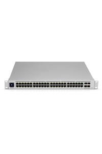 Ubiquiti UniFi USW-PRO-48 síťový přepínač Řízený L2/L3 Gigabit Ethernet (10/100/1000) 1U Stříbrná Obrázok pre Ubiquiti UniFi USW-PRO-48 síťový přepínač Řízený L2/L3 Gigabit Ethernet (10/100/1000) 1U Stříbrná