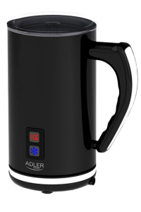 Adler AD 4478 Napěňovač a ohřívač mléka Automatic milk frother/warmer Černá, Bílá Obrázok pre Adler AD 4478 Napěňovač a ohřívač mléka Automatic milk frother/warmer Černá, Bílá