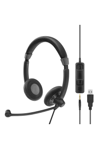 Obrázok pre EPOS | SENNHEISER IMPACT SC 75 USB MS Sluchátka s mikrofonem Kabel Přes hlavu Hovory/hudba USB Typ-A Černá