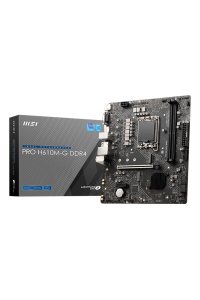 Obrázok pre MSI PRO H610M-G DDR4 základní deska Intel H610 LGA 1700 Micro ATX