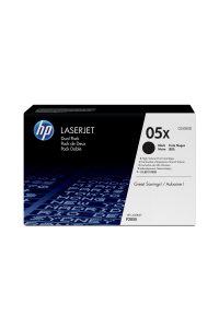 HP 05X Dvojbalení černé originální tonerové kazety LaserJet s vysokou výtěžností Obrázok pre HP 05X Dvojbalení černé originální tonerové kazety LaserJet s vysokou výtěžností
