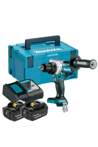 Makita DDF486RTJ vrtačka 2100 ot/min 2,6 kg Černá, Modrá Obrázok pre Makita DDF486RTJ vrtačka 2100 ot/min 2,6 kg Černá, Modrá