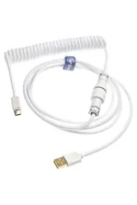 Ducky Coiled Cable - White Edition Obrázok pre Ducky Coiled Cable - White Edition