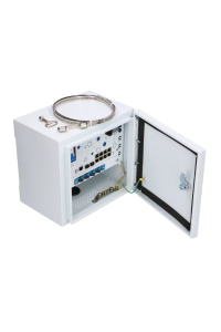 Extralink Venkovní přepínač PoE Minos 8x RJ45 1000Mbps PoE, 2x SFP, 200W, L2, aktivní chlazení Obrázok pre Extralink Venkovní přepínač PoE Minos 8x RJ45 1000Mbps PoE, 2x SFP, 200W, L2, aktivní chlazení