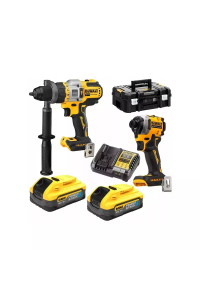Obrázok pre DEWALT ZESTAW COMBO 18V DCK2052H2T (DCD999, DCF850) 2x5,0Ah POWERSTACK TSTAK