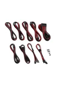 CableMod C-Series PRO ModMesh Cable Kit für RMi/RMx/RM (Black Label) - schwarz/rot Obrázok pre CableMod C-Series PRO ModMesh Cable Kit für RMi/RMx/RM (Black Label) - schwarz/rot