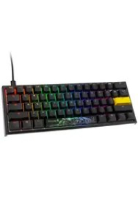Ducky One 2 Pro Mini Gaming Keyboard, RGB LED - Cherry Silent Red (US) Obrázok pre Ducky One 2 Pro Mini Gaming Keyboard, RGB LED - Cherry Silent Red (US)