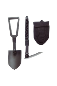Obrázok pre Fiskars 1000621 kempingová lopata Skládací lopata Černá