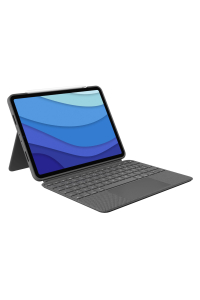 Logitech Combo Touch QWERTZ Německý Smart Connector Šedá Obrázok pre Logitech Combo Touch QWERTZ Německý Smart Connector Šedá