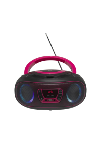 Denver TCL-212BT PINK Černá, Růžová Přenosný CD přehrávač Obrázok pre Denver TCL-212BT PINK Černá, Růžová Přenosný CD přehrávač