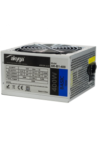 Akyga AK-B1-400 napájecí zdroj 400 W 20+4 pin ATX ATX Zelená Obrázok pre Akyga AK-B1-400 napájecí zdroj 400 W 20+4 pin ATX ATX Zelená