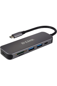 D-Link DUB-2325 dokovací stanice/replikátor portů USB typu C Šedá Obrázok pre D-Link DUB-2325 dokovací stanice/replikátor portů USB typu C Šedá