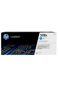 HP 508X Azurová originální tonerová kazeta LaserJet s vysokou výtěžností Obrázok pre HP 508X Azurová originální tonerová kazeta LaserJet s vysokou výtěžností