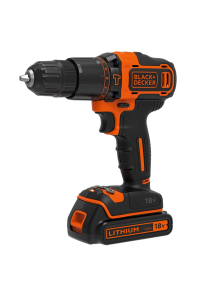 Black & Decker BDCHD18KB-QW vrtačka Rychloupínací Černá, Oranžová Obrázok pre Black & Decker BDCHD18KB-QW vrtačka Rychloupínací Černá, Oranžová