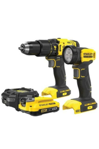 STANLEY WKRĘTARKA UDAROWA V20 SFMCD711 50Nm 1x2,0Ah KUFER +LATARKA SFMCK210D1 Obrázok pre STANLEY WKRĘTARKA UDAROWA V20 SFMCD711 50Nm 1x2,0Ah KUFER +LATARKA SFMCK210D1