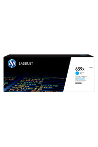 HP LaserJet Azurová originální tonerová kazeta 659X s vysokou výtěžností Obrázok pre HP LaserJet Azurová originální tonerová kazeta 659X s vysokou výtěžností