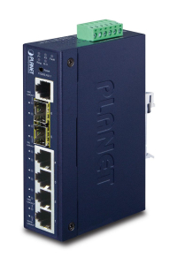 PLANET IGS-5225-4T2S síťový přepínač Řízený L2+ Gigabit Ethernet (10/100/1000) Modrá Obrázok pre PLANET IGS-5225-4T2S síťový přepínač Řízený L2+ Gigabit Ethernet (10/100/1000) Modrá