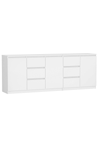 Topeshop COSTA BIEL KOMPLET komoda Obrázok pre Topeshop COSTA BIEL KOMPLET komoda