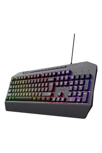 Trust GXT 836 Evocx klávesnice Hraní USB QWERTY Americká angličtina Černá Obrázok pre Trust GXT 836 Evocx klávesnice Hraní USB QWERTY Americká angličtina Černá