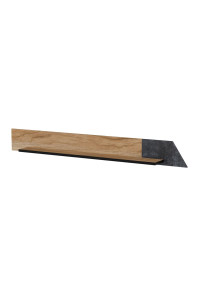 Cama Police OVO 130x20xH15 dub/beton Obrázok pre Cama Police OVO 130x20xH15 dub/beton