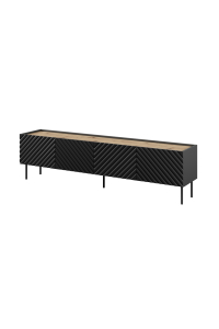 4D RTV skříň ONDA 200x40x35-54 černá (stojící nebo nástěnná) Obrázok pre 4D RTV skříň ONDA 200x40x35-54 černá (stojící nebo nástěnná)