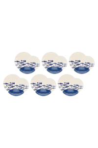 Obrázok pre ROSE&TULIPANI THE BLUE ONES Dinner service for 6 people